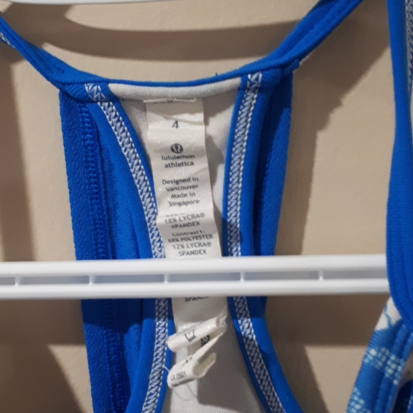 Lululemon Tank Top- Size 4 - Picture 3 of 3